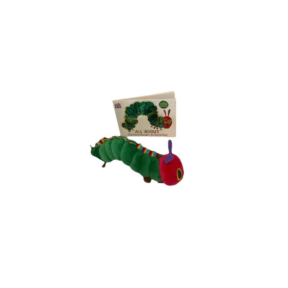 Kohl's Cares All About The Very Hungry Caterpillar Book & Caterpillar Plush NWT - Picture 3 of 4